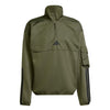 adidas - Men's City Tech Utility 1/2 Zip Sweatshirt (JX7174)