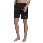 adidas - Short de bain uni longueur classique pour homme (HC8558)