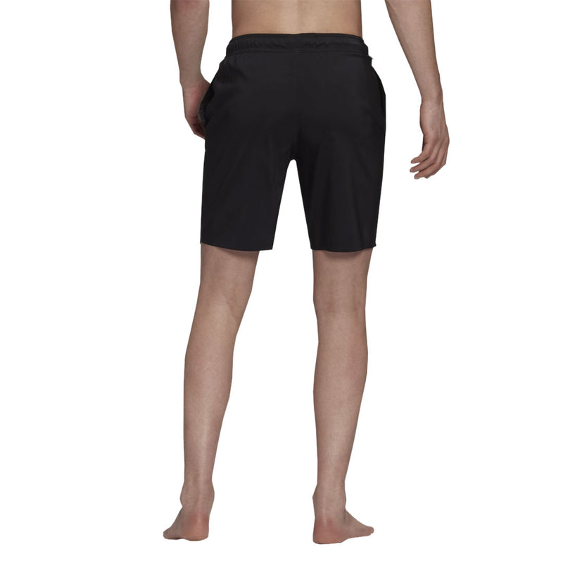 adidas - Short de bain uni longueur classique pour homme (HC8558)