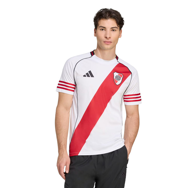adidas - Men's Club Atlético River Plate 25/26 Home Jersey (JI7073)