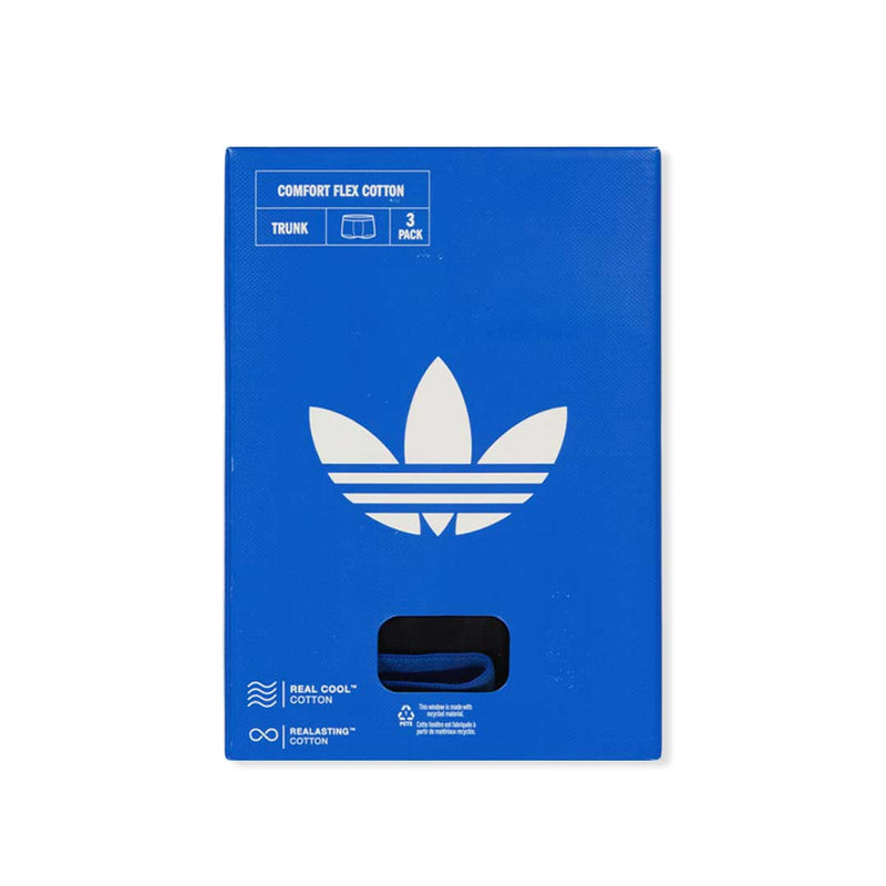 adidas - Men's Comfort Flex 3 Pack Cotton Trunks (JK3871)