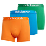 adidas - Men's Comfort Flex Cotton 3-Stripes 3 Pack Trunks (IU8634)