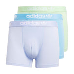 adidas - Men's Comfort Flex Cotton 3-Stripes 3 Pack Trunks (IU8638)