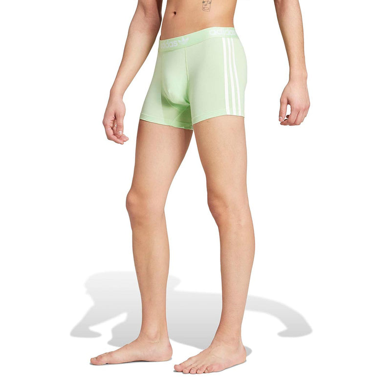 adidas - Men's Comfort Flex Cotton 3-Stripes 3 Pack Trunks (IU8638)