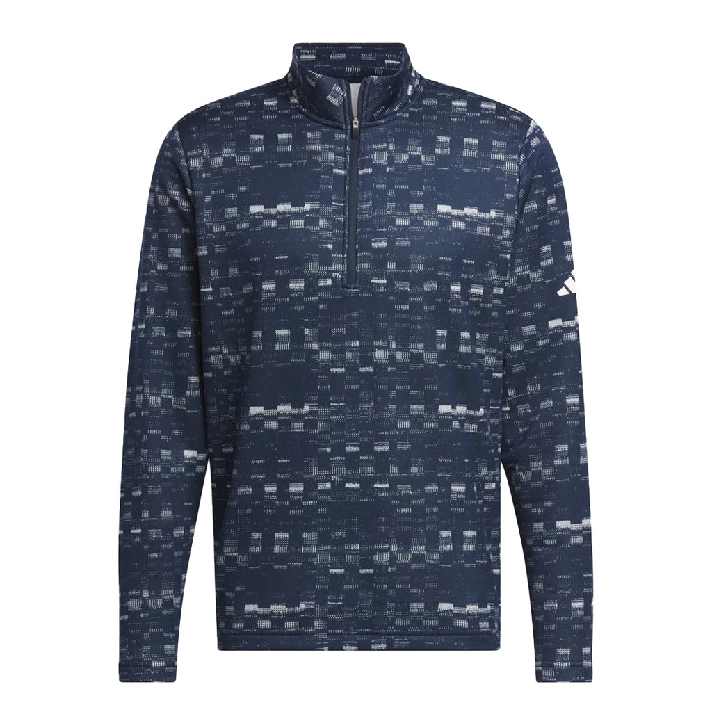 adidas - Men's Core Printed 1/4 Zip Pullover Sweatshirt (IX2009