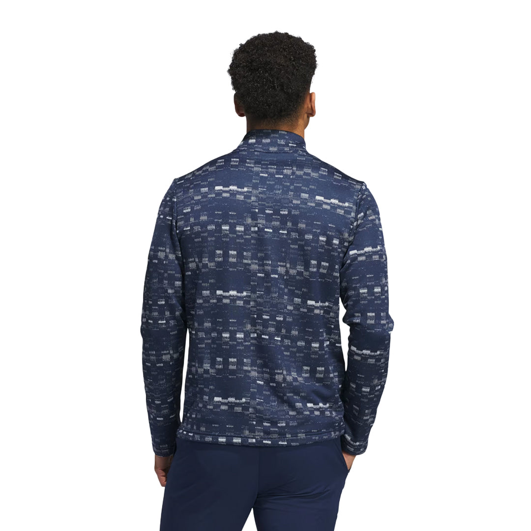 adidas - Men's Core Printed 1/4 Zip Pullover Sweatshirt (IX2009