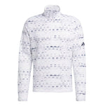 adidas - Men's Core Printed 1/4 Zip Pullover Sweatshirt (IX2010)