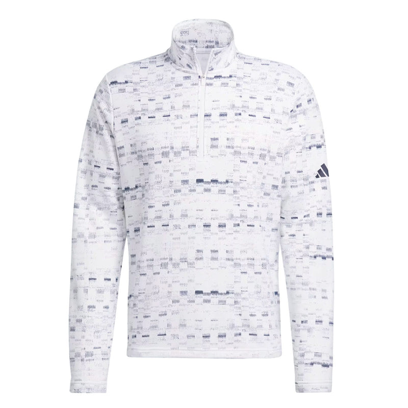 adidas - Men's Core Printed 1/4 Zip Pullover Sweatshirt (IX2010)