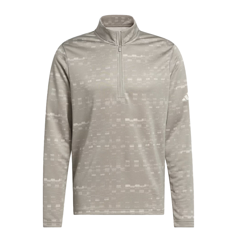 adidas - Men's Core Printed 1/4 Zip Pullover Sweatshirt (JJ1717)