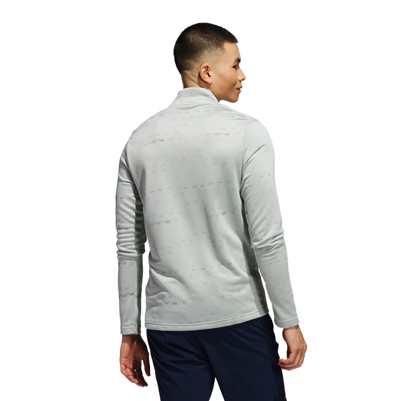 adidas - Men's Core Printed 1/4 Zip Pullover Sweatshirt (JJ1718)