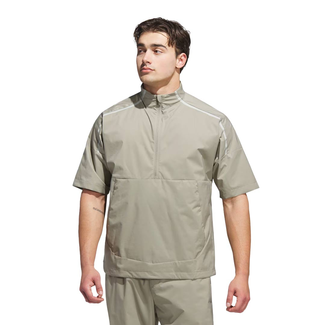 adidas - Men's Core Provisional Short Sleeve 1/2 Zip Jacket