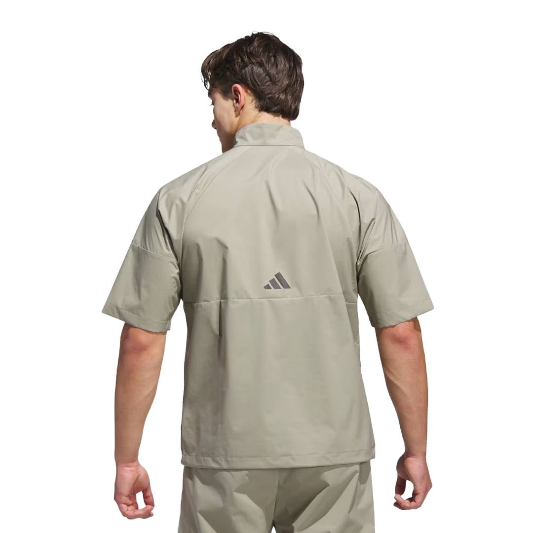 adidas - Men's Core Provisional Short Sleeve 1/2 Zip Jacket