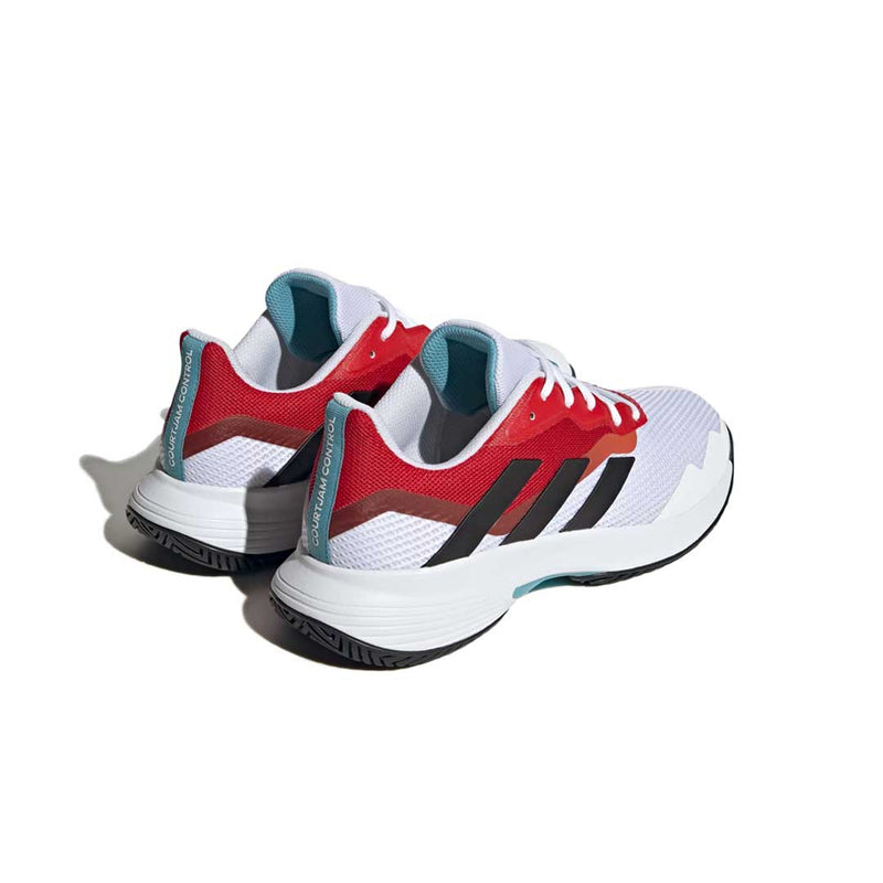 adidas - Chaussures de tennis CourtJam Control pour homme (HQ8469)