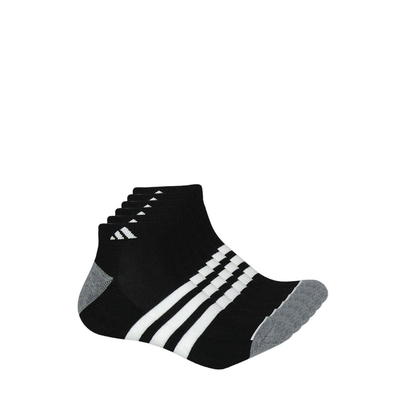 adidas - Men's Cushioned 3-Stripes 6 Pack Low Cut Socks (GB7955)