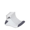 adidas - Men's Cushioned 6 Pack 1/4 Socks (IR4390)