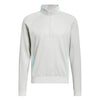adidas - Men's DWR Ribbed 1/4 Zip Sweatshirt (HZ0432)