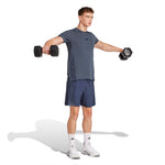 adidas - Men's Designed 4 Training 3-Stripes T-Shirt (JI8129)