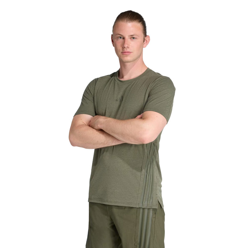 adidas - Men's Designed 4 Training 3-Stripes T-Shirt (JX5684)
