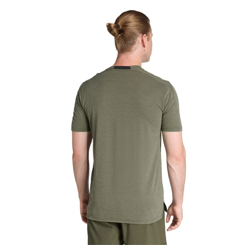 adidas - Men's Designed 4 Training 3-Stripes T-Shirt (JX5684)
