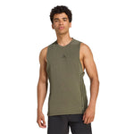 adidas - Men's Designed-For-Training 3-Stripes Tank Top (JX5689)
