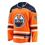 adidas - Men's Edmonton Oilers Authentic Jesse Puljujärvi Home Jersey (CR3563)
