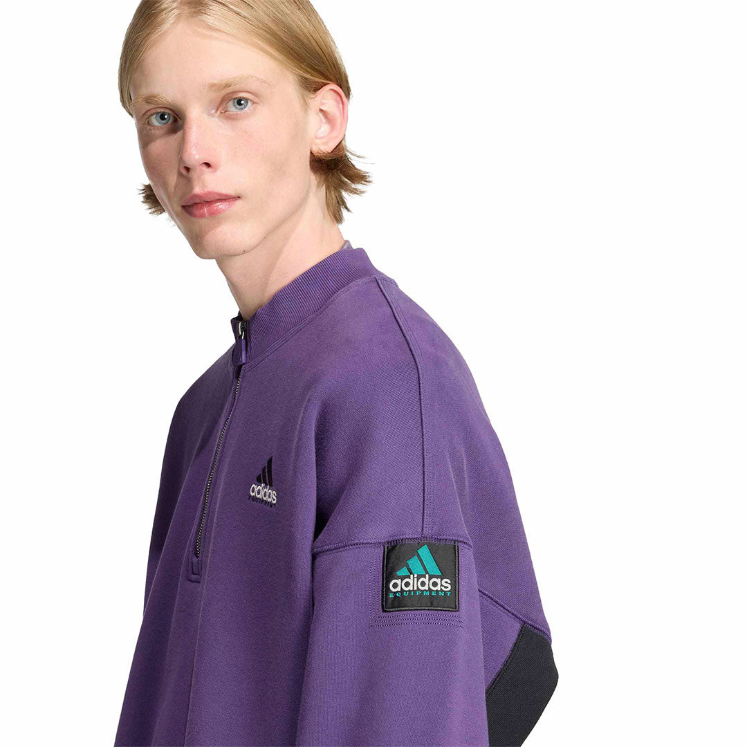 adidas - Men's Equipment Blocked Half-Zip Pullover (JX1463) – SVP