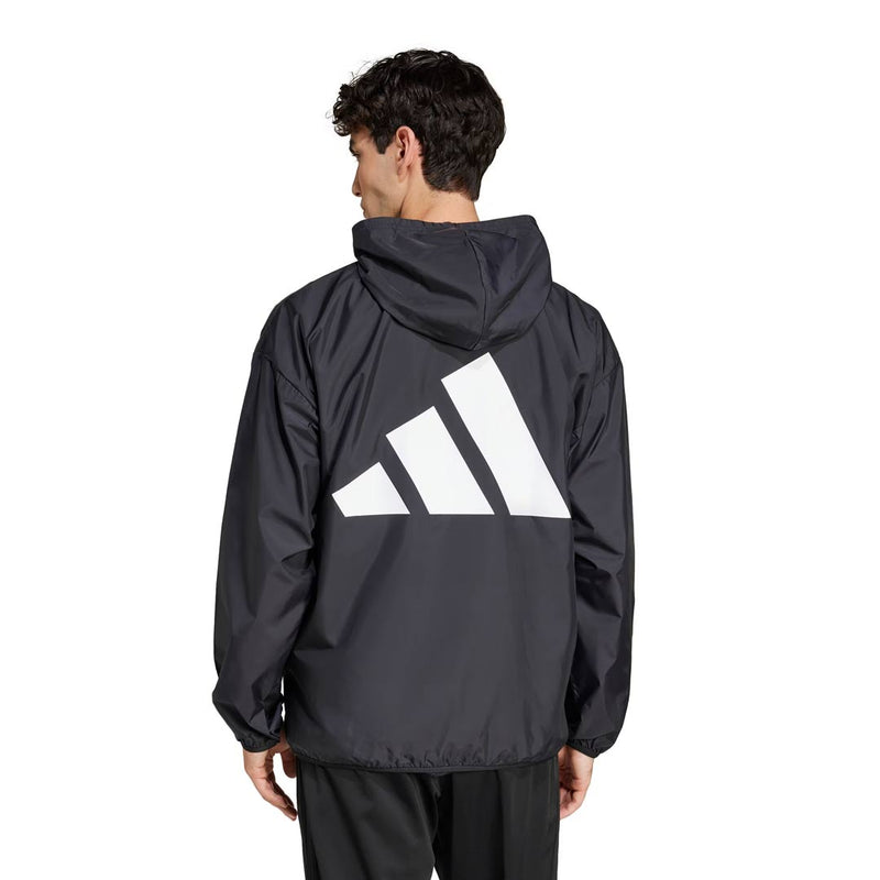 adidas - Men's Essential Big Logo Woven Windbreaker Jacket (JF3687)