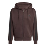 adidas - Men's Essentials 3-Stripes Fleece Full Zip Hoodie (JX0697)