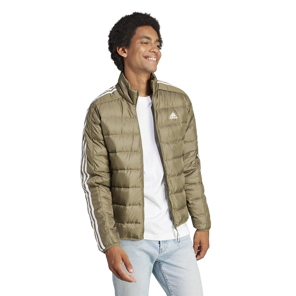 adidas - Doudoune légère Essentials 3-Stripes pour homme (IK3207) 