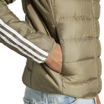 adidas - Doudoune légère Essentials 3-Stripes pour homme (IK3207) 