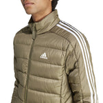 adidas - Doudoune légère Essentials 3-Stripes pour homme (IK3207) 
