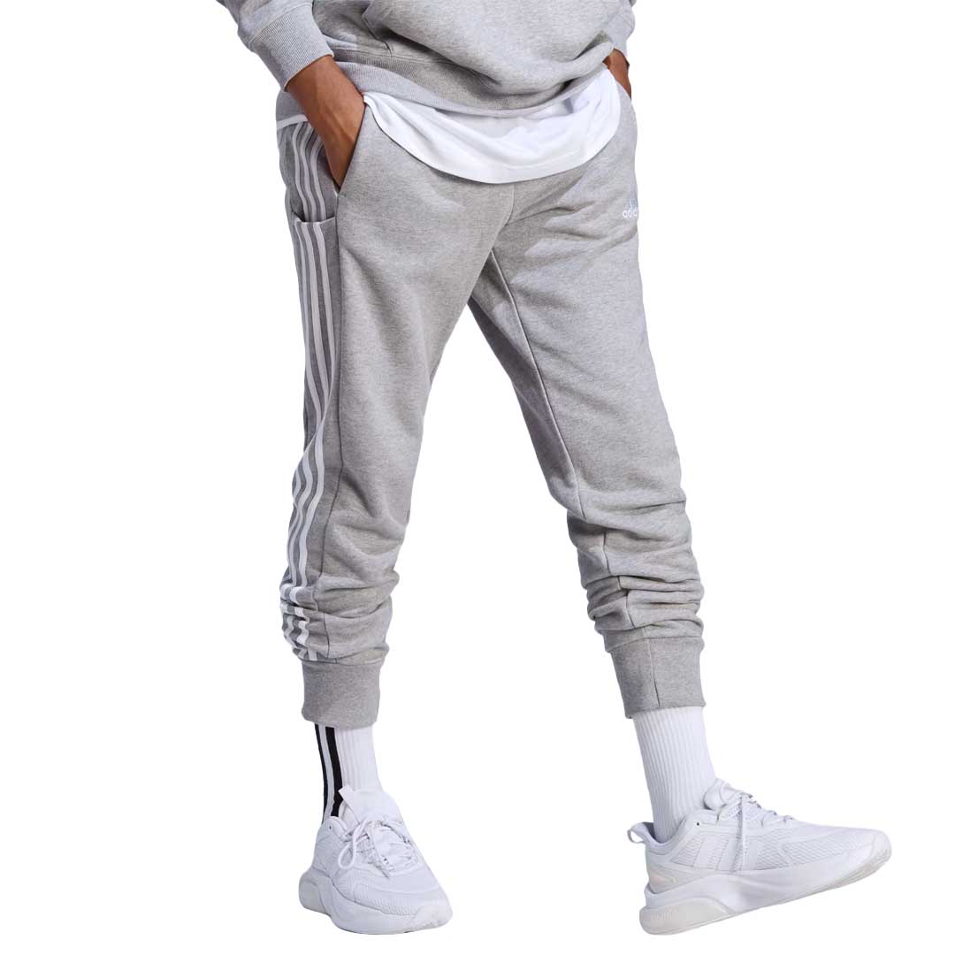 adidas Men s Essentials French Terry Tapered Cuff Pant IC9407