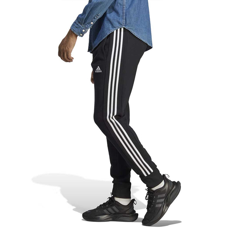 adidas - Pantalon Essentials French Terry à revers fuselé pour homme (HA4337) 