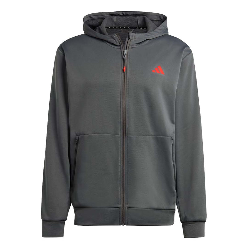 adidas - Men's Essentials Seasonal Training Full Zip Hoodie (IJ9619)