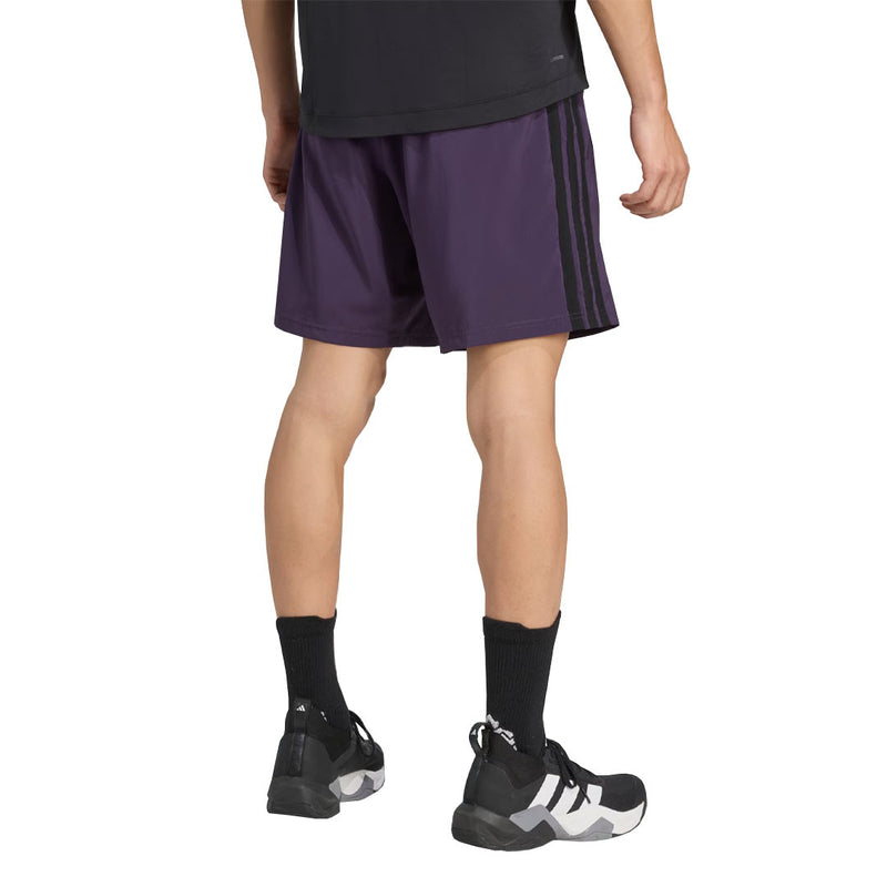 adidas - Men's Essentials Training 3-Stripes Woven 7 Inch Shorts (JX2719)