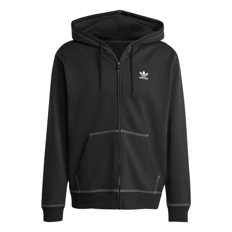 adidas - Men's Essentials Trefoil Full-Zip Hoodie (JW0969)