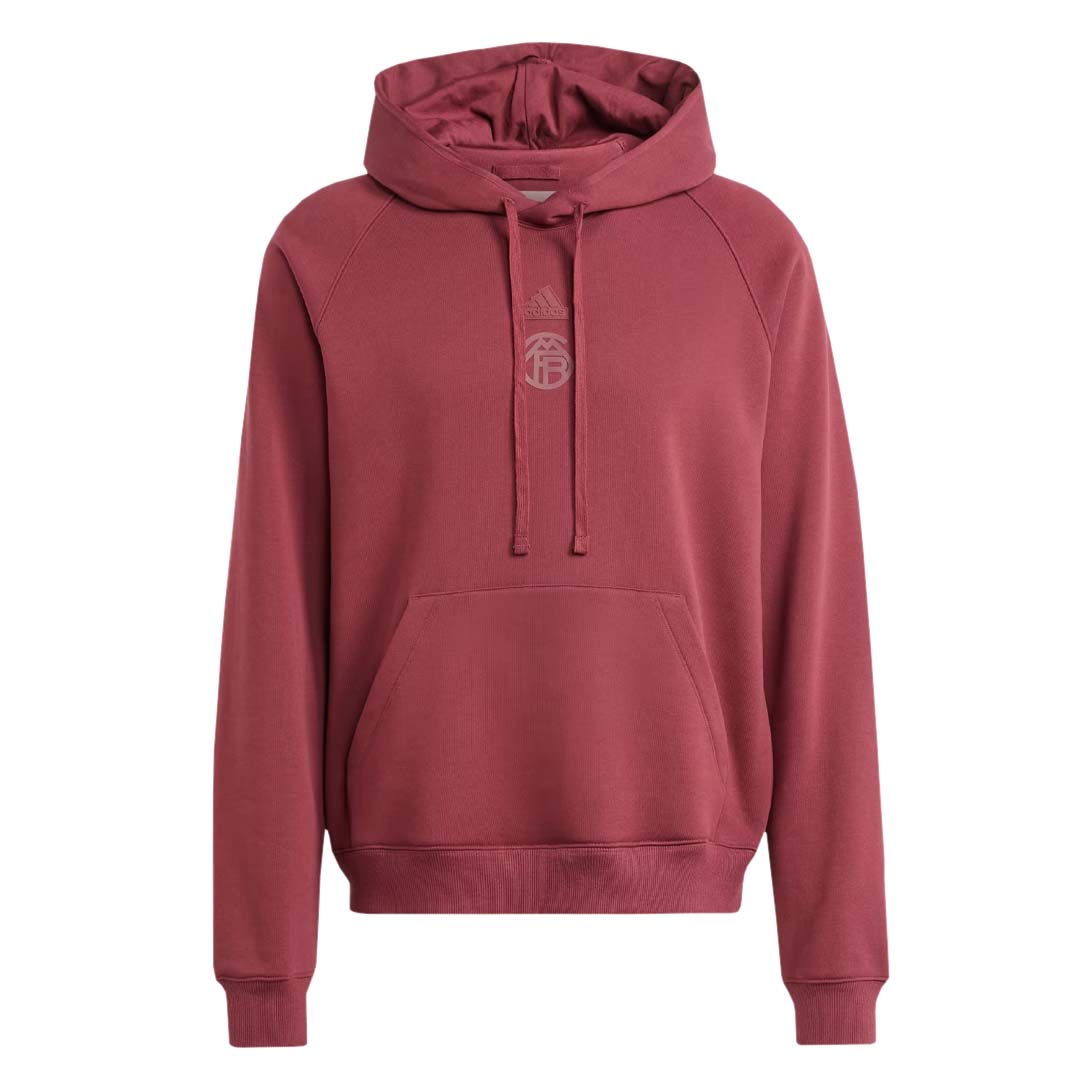 Adidas Men s FC Bayern Lifestyler Hoodie HY3303 Maroon XL