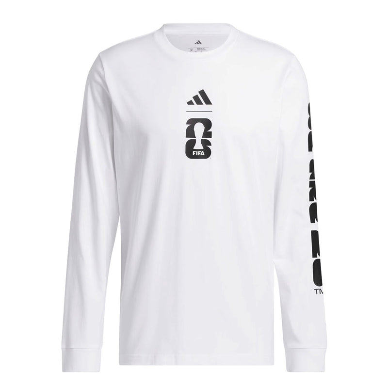 adidas - Men's FIFA World Cup 2026™ Match Ball Graphic Long Sleeve T-Shirt (KH1704)