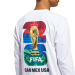 adidas - Men's FIFA World Cup 2026™ Match Ball Graphic Long Sleeve T-Shirt (KH1704)