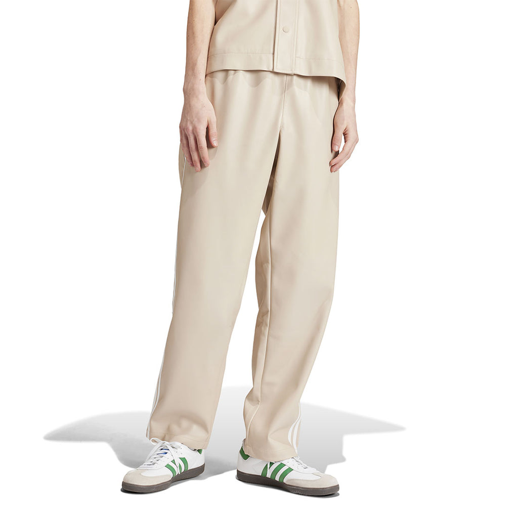adidas - Men's Faux Leather Adicolor 3-Stripes Track Suit Pant (IZ4041)