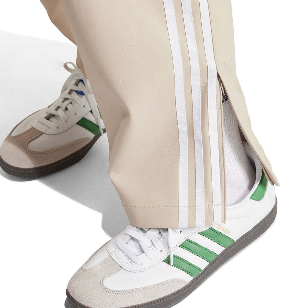 adidas - Men's Faux Leather Adicolor 3-Stripes Track Suit