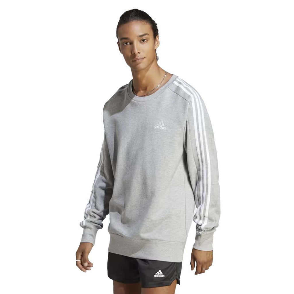 adidas - Men's Essentials French Terry 3 Stripes Sweater (IC9319)