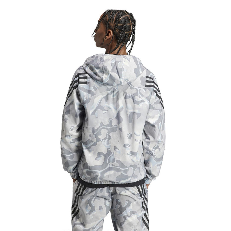 adidas - Men's Future Icons All Over Print Full Zip Hoodie (IB6124)