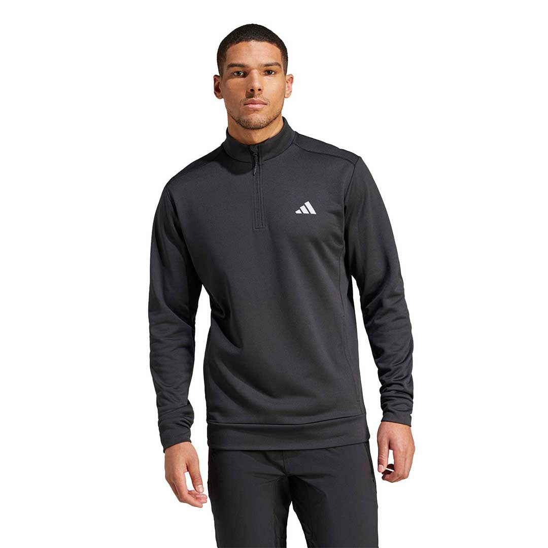 adidas - Men's Game & Go Training Small Logo 1/4-Zip Jacket