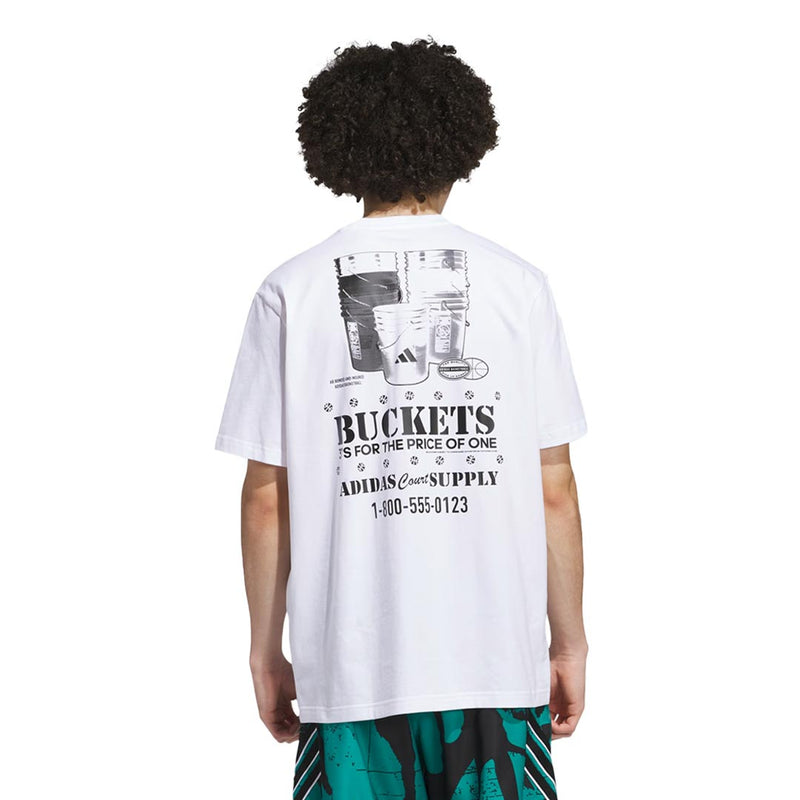 adidas - Men's Get Buckets Graphic T-Shirt (JI7116)