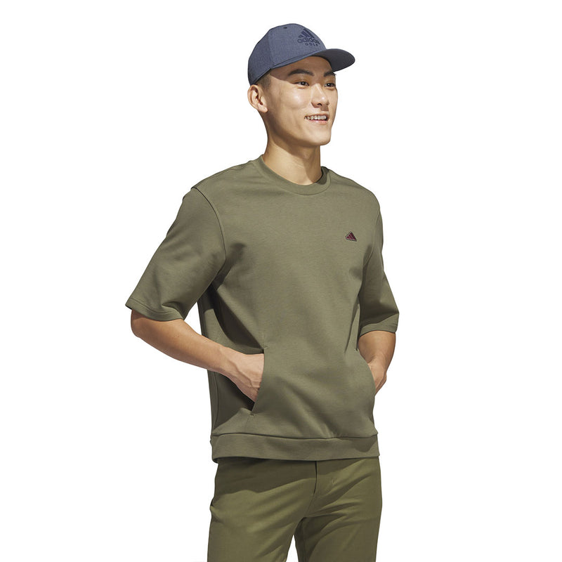 adidas - Men's Go-To Crew Golf Short Sleeve Sweatshirt (HS7597)