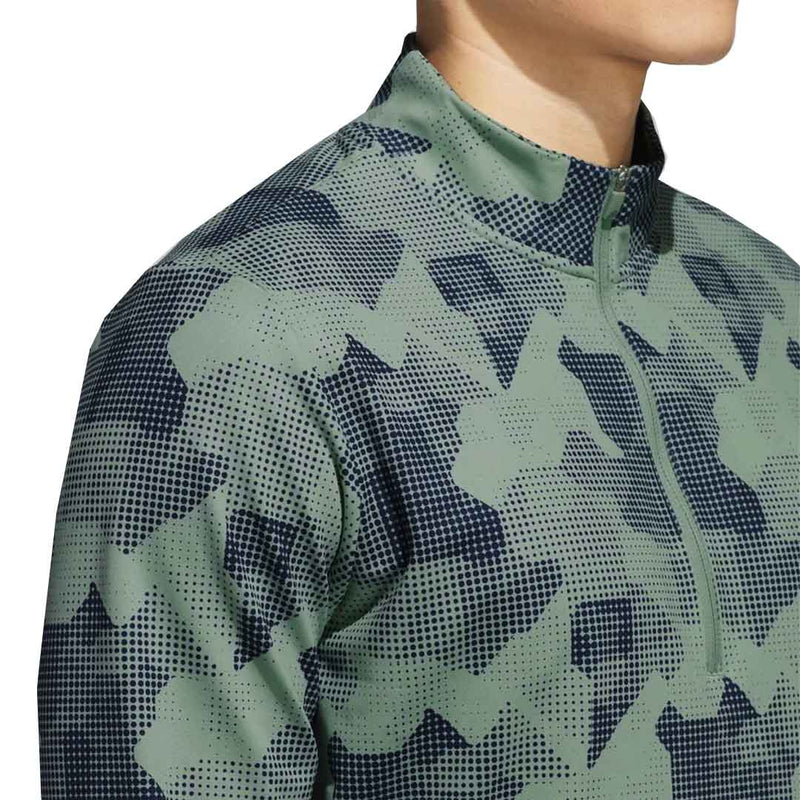 adidas - Men's Go-To Printed 1/4 Zip Pullover (IK3020)