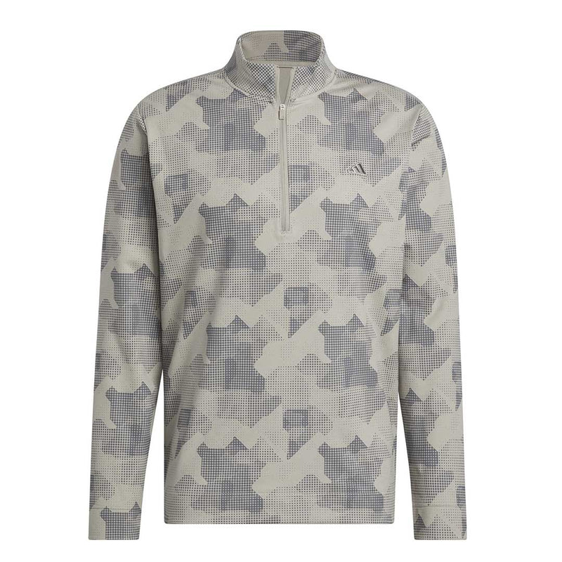 adidas - Men's Go-To Printed Quarter Zip Sweatshirt (IK3019)