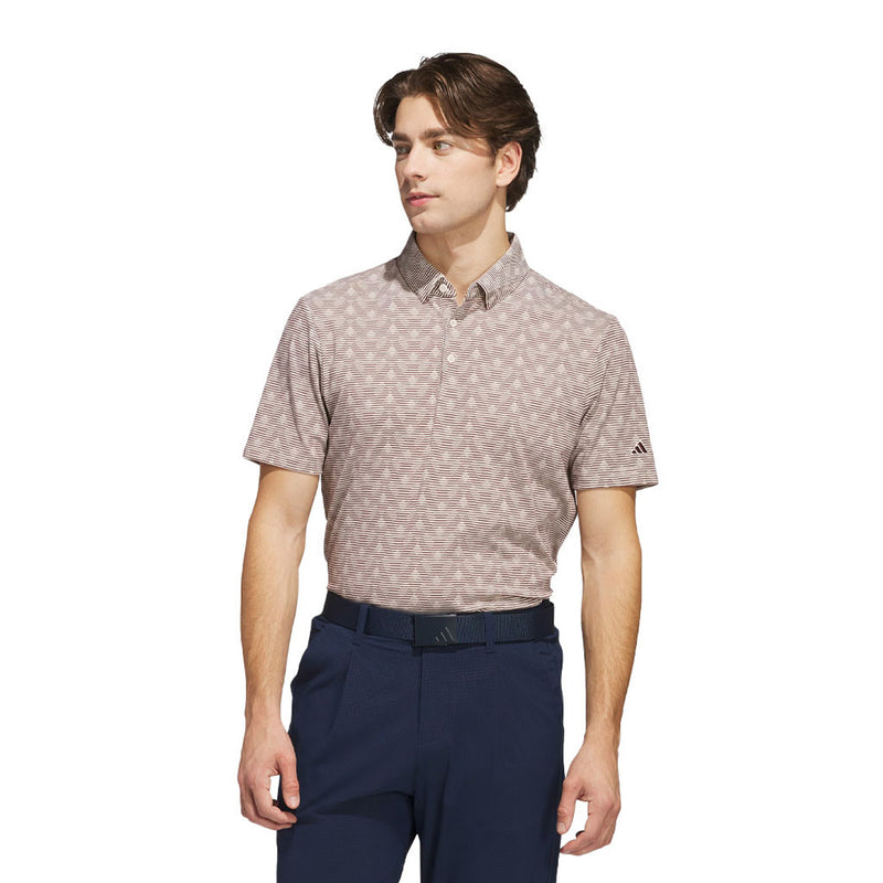 adidas - Men's Go-To Printed Stripe Polo (JF4931)