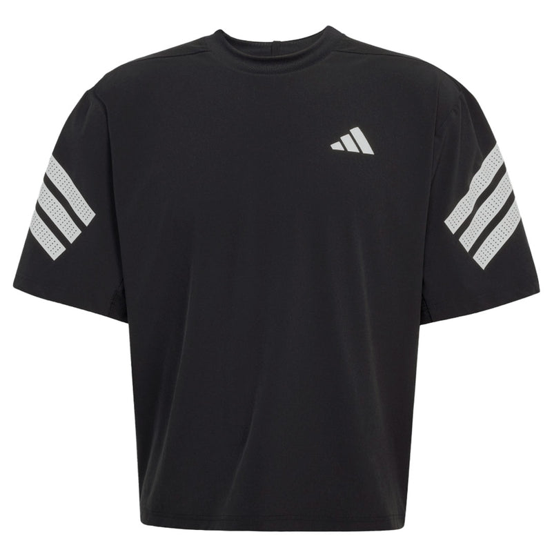 adidas - Men's Gym+ 3-Stripes Woven Pump Cover T-Shirt (JC5238)